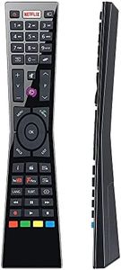 UNOCAR RM-C3231 Sub RM-C3232 Remote Replacement for JVC Smart 4K UHD LED LCD TV, JVC 24 32 43 49 55 inch 1080p Smart TV, LT-24C660 LT-32C670 LT-40C860 LT-55C860, with Netflix YouTube and F-PLAY Button