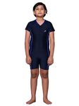 VECTOR X Zaggar Swimming/Cycling Suit Self Design Boys & Girls Swim-Dress Swimsuit