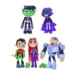 Offo™|| Teen Titans Action Figures [7-8 cm] for Home Decors, Office Desk and Study Table