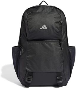 adidas Unisex Adult Performance IP/Syst. Backpack, Black/Reflective Silver, One Size