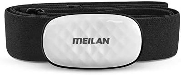 MEILAN C5 Heart Rate Sensor Chest Strap Fitness Tracker HR Monitor Bluetooth/ANT+ Wireless for iOS Android and Bike Computers