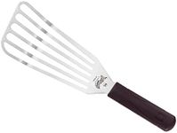 Mercer Culinary Hell's Handle 4 by 9-Inch Large Fish Turner/Spatula, Silver