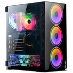 HAJAAN Gaming Desktop Tower Computer PC - AMD Ryzen 5 5000 G-Series 5600G 6-Core Processor 3.90GHz, GeForce RTX 3060 12GB GDDR6, 16GB DDR4 RAM, 512GB SSD, Gaming Headset, Wi-Fi Ready, Windows 11 Pro