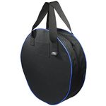 igadgitz Xtra U7225 Car Charging Cable Bag, EV Cable Bag, EV Charging Cable Bag - Black with Blue trim