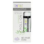 Aura Cacia Eucalyptus Roll-On | GC/MS Tested for Purity | 9.2 ml (0.31 fl. oz.)