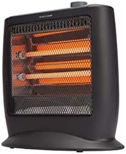 Goldair 800W 2-Bar Select Radiant Heater with 2 Heat Settings, Black