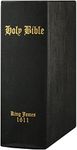 1611 King James Bible - Regular Facsimile Edition Imitation Leather Hardcover Black