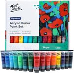 MONT MARTE Acrylic Paint Set 24 Col