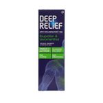 Deep Relief - Triple Action Anti Inflammatory Gel, For Back, Rheumatic & Muscular Pain, 50 g (Pack of 1)