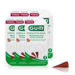 GUM GUM Stimulator Refill Tips (3 Refills, Pack of 6)