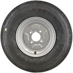 Trailer Wheel Rim and Tyre 5.00 x 10 6 PLY 4" PCD 78N Tubeless 4 Stud TRSP40