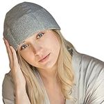 Migraine Gel Ice Hat by FOMI Care | Cooling Headache Pack | Wearable Cold Therapy Wrap for Tension, Sinus, Pressure Pain Relief | Stress Reliever | Freezable