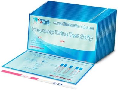 ClinicalGuard® HCG Pregnancy Test Strips (Individually-Sealed, Pack of 25)