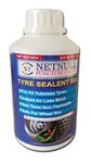 NETNULL PUNCTURE LIQUID Tubeless Tire Sealant Anti Puncture Auto Repair Liquid for Bike & Car | Tyre Sealant | Anti Puncture Liquid for Bike & Car Tyre Tubeless (500, Milligrams)