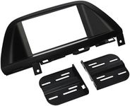 Scosche HA1700B Compatible with 2005-10 Honda Odyssey ISO Double DIN Dash Kit Black