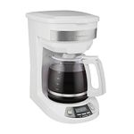 Hamilton Beach Programmable Coffee Maker Brew Options, Glass Carafe