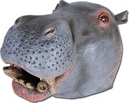 Bristol Novelty BM304 Hippo Overhead Mask, One Size