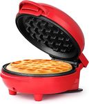 WRIZTI Mini Waffles Maker Machine For Home, 3 in 1 Electric Waffle Iron with Non-Stick, Dual Side Plate, Pancake Maker - For Individual Belgian Waffles - 4 Inch- 350 Watts (Multi)