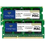 Timetec 16GB KIT(2x8GB) Compatible for Apple DDR3 1067MHz / 1066MHz PC3-8500 RAM for Mac Book (Mid 2010 13-inch), Mac Book Pro (Mid 2010 13-inch), iMac (Late 2009 27-inch), Mac Mini (Mid 2010) MAC RAM