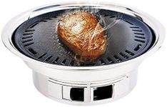 SOGA Home Outdoor Camping Stainless Steel Portable Smokeless Charcoal BBQ Grill