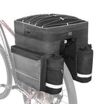 COFIT 68L Bike Trunk Bag, Extensive Large Capacity Bicycle Rear Seat Pannier as Luggage Carrier