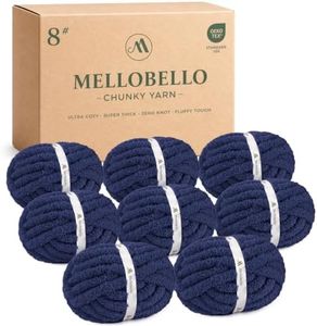 Jumbo Chunky Yarn for Hand Knitting - Super Thick Chunky Yarn 8 Pack