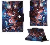 7 7" 8 8" 9.7 9.7" 10.1 inch tablet covers for kids ~ Marvels Avengers Hero Case (Universal 10" (10.1 Inch), Avengers in Action)