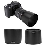 Lens Hood for Camera - ET-64II Quality Plastic Lens Hood Shade - Replacement Lens Hood Mount - for Canon EF-S EF 75-300mm f/4.0-5.6 is USM