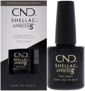 CND Shellac Nail Polish Kit, Brand Xpress5 Top Coat 15 ml