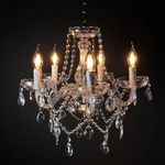 USOR Vintage Crystal Glass Chandeli