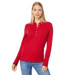 Tommy Hilfiger Women's J2rh0612-cpq-s Polo Shirt, Chili Pepper, S