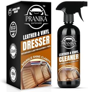 Leather Car Interior Cleaner (500ml) | Upholstery Cleaner | Easy to use & Eco Friendly Car Seat Cleaner |Fabricare Sofa Cleaner |Suitable for Leather, Vinyl,Plastic,Fabric (Pack Of 1)