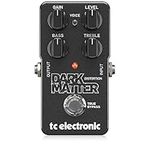 TC Electronic DARK MATTER DISTORTION Phenomenal Distortion Pedal with Extreme Dynamic Range, Two-Band EQ and Voicing Switch