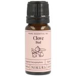 Nikura Clove Essential Oil for Toothache - 10ml | 100% Pure Natural Clove Bud Oil | Perfect for Aromatherapy, Diffuser for Home | Great for Self Care, Cleaning | Vegan & UK Made