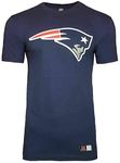 Majestic New England Patriots NFL Longline Large Logo T-Shirt (S)