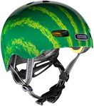 Nutcase Kinder Fahrradhelm Baby Nutty Mips Gloss, XXS, Wassermelone - Grün, BNUTGL-100