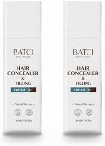 Batci Hair Concealer & Filling Cream Dual Pack | Root Touch Up & Thinning Hair Solution | Water-Resistant, Long-Lasting Formula | 30 ml Value Bundle Set
