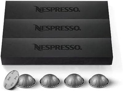 Coffee 30 Pods (3 Sleeves) Compatible with Nespresso VERTUOLINE Vertuo Line Machines Espresso Flavored Capsules Light/Medium/Dark Roast Choose Flavour (3 Sleeves RANDOM VARIETY PACK Mix)