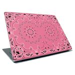 MightySkins Skin for Microsoft Surface Laptop 3 13.5" (2019) - Pink Bandana | Protective, Durable, and Unique Vinyl Decal Wrap Cover | Easy to Apply, Remove, and Change Styles | Made in The USA