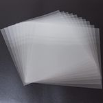 7 Mil Blank Mylar Stencil Sheet (10Pcs),12 x 12 Inch Clear Plastic Sheets, Acetate Sheets for Crafts, Plastic Sheets for Cutting Machine, PET Stencil Material