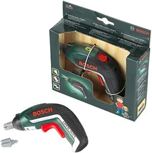 Theo Klein 8300 Visseuse électronique Bosch Ixolino II - Bruitage réaliste, Fonction Lumineuse, Deux Sens de Rotation, Embouts interchangeables - Dimensions : 12,5 x 4 x 9 cm - pour Enfants dès 3 Ans