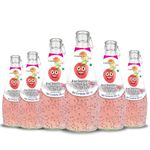 American Delight Lychee Flavored Drink with Basil Seed (Pack of 6 x 300ml) Flavored Drink Lychee Flavored Drink Ready to Serve