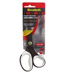 Scotch 3M Scotch Titanium Scissors | 8" Multipurpose | Easy-Clean, Non-Stick Blades | Ergonomic Handles | For Fabric, Crafts, Tapes, General Use