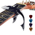 Capo Guitar Capo Capo For Acoustic Guitar Electric Guitar Shark Guitar Capo Ukulele Capo Cool Guitar Capo