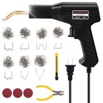 Richcat Plastic Welder,310pcs 7 types Staples,Hot Stapler Plastic Welding Machine,Plastic Welding Machine Car Bumper Repair Kit,Plastic Welder Gun Kit