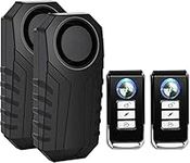 Bike Alarm with Remote 2 Pack, 113d