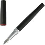 HUGO BOSS: Gear Fountain Pen in Bla