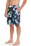 Kanu Surf Men's Oahu Swim Trunk, Navy, Large