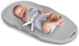 Widitn Baby Changing Pad, Soft & Wipe-Clean Changing Pad with Strap, EVA Waterproof Changing Table Pads for Dresser Top, Non-Slip Bottom, Lightweight, 30”×16”