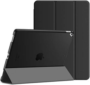 JETech Case for iPad Pro 12.9 Inch (1st and 2nd Generation, 2015 and 2017 Model), Auto Wake/Sleep (Black)